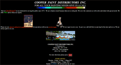 Desktop Screenshot of cooperpaints.com